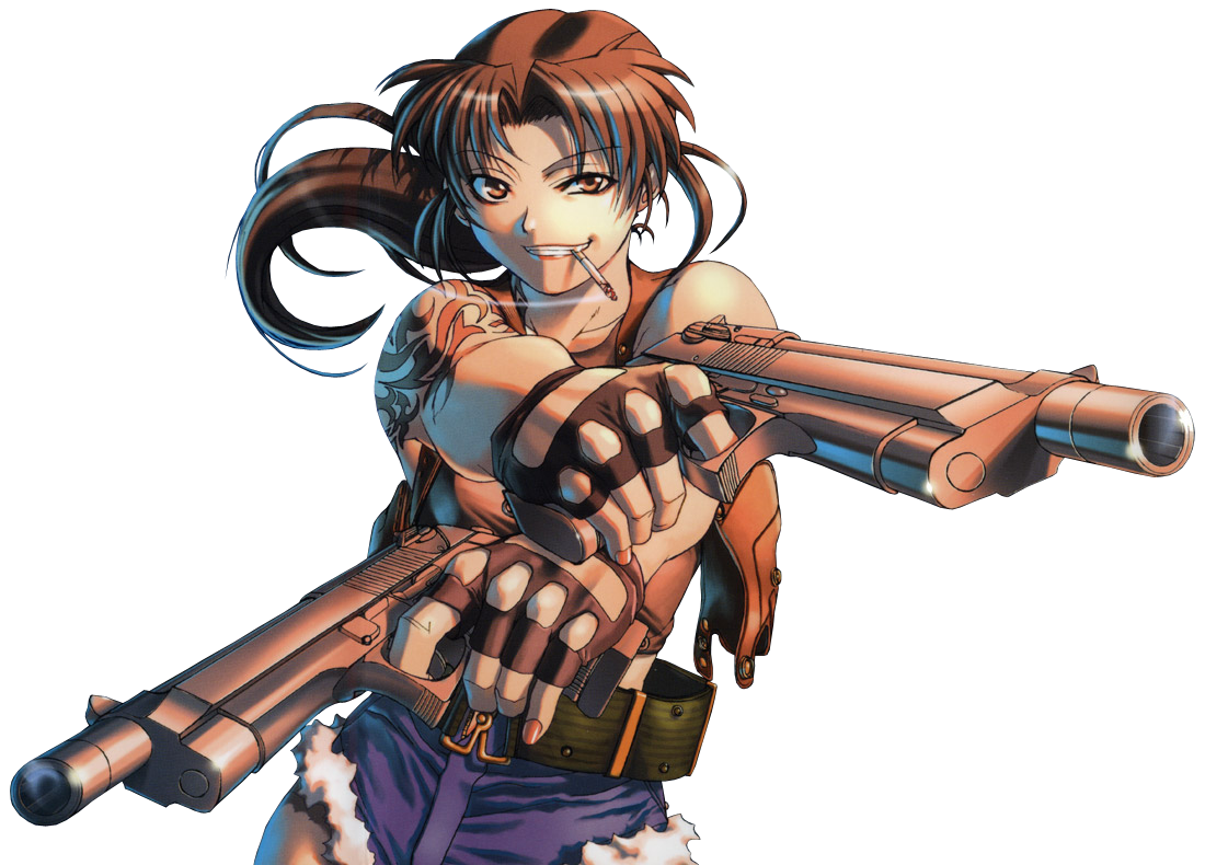 Right click to save this Black Lagoon render
